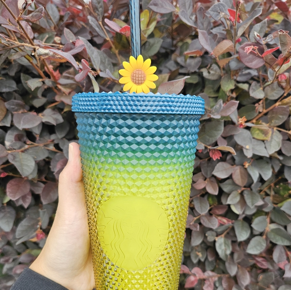 Sunflower Starbucks Straw Topper